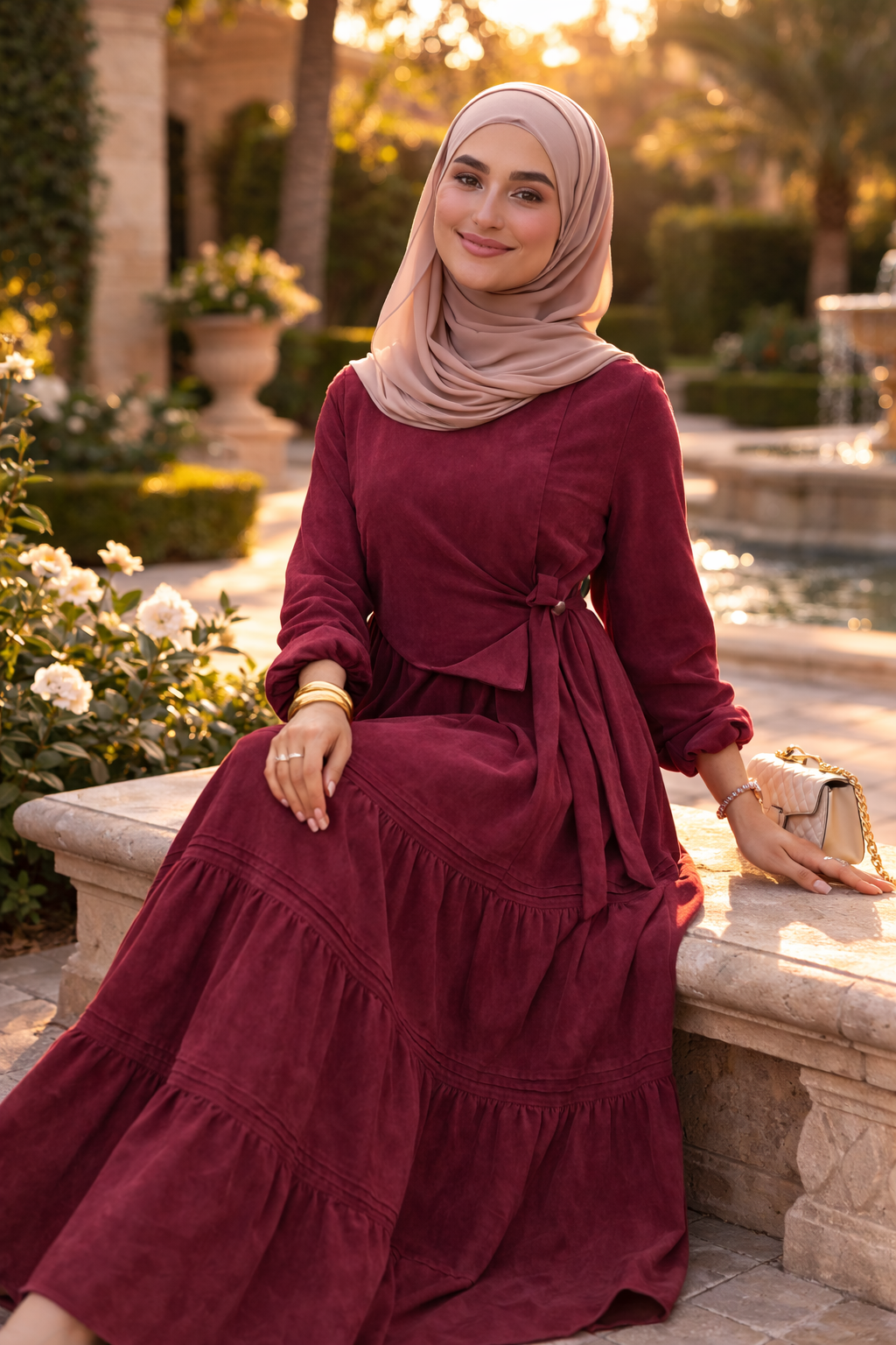 Layal Dress | Ruffled Women Dress
