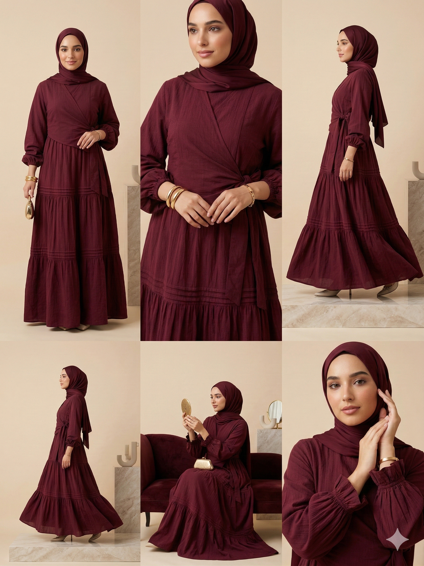 Layal Dress | Ruffled Women Dress