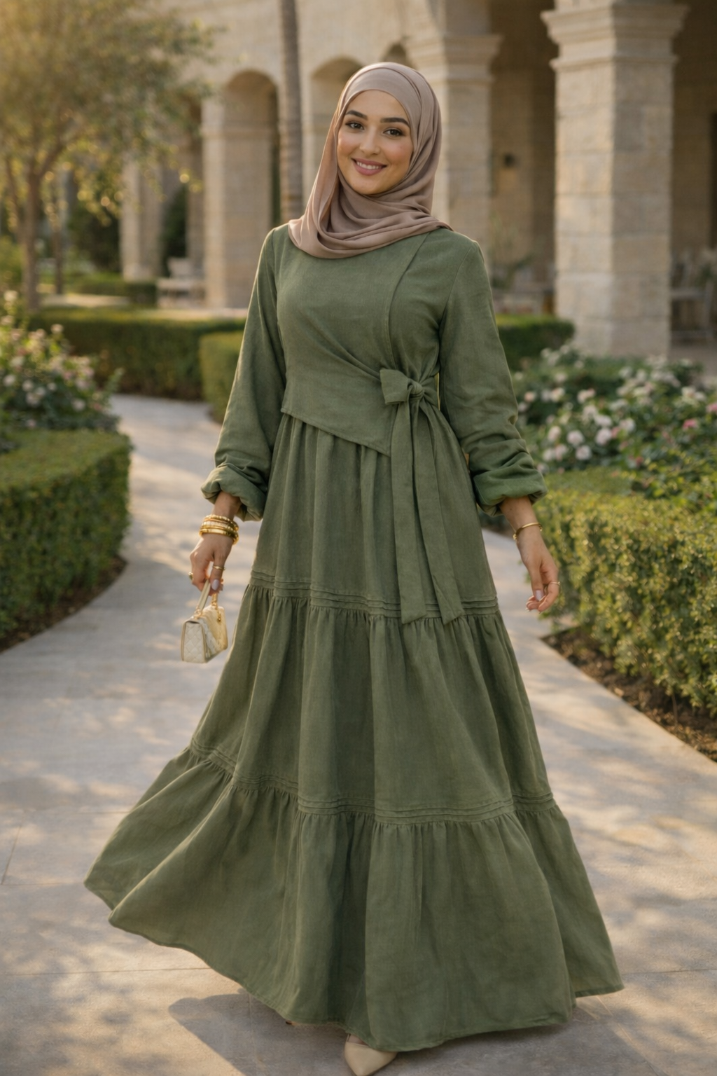Layal Dress | Ruffled Women Dress