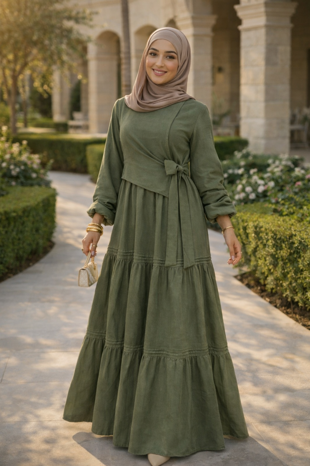 Layal Dress | Ruffled Women Dress