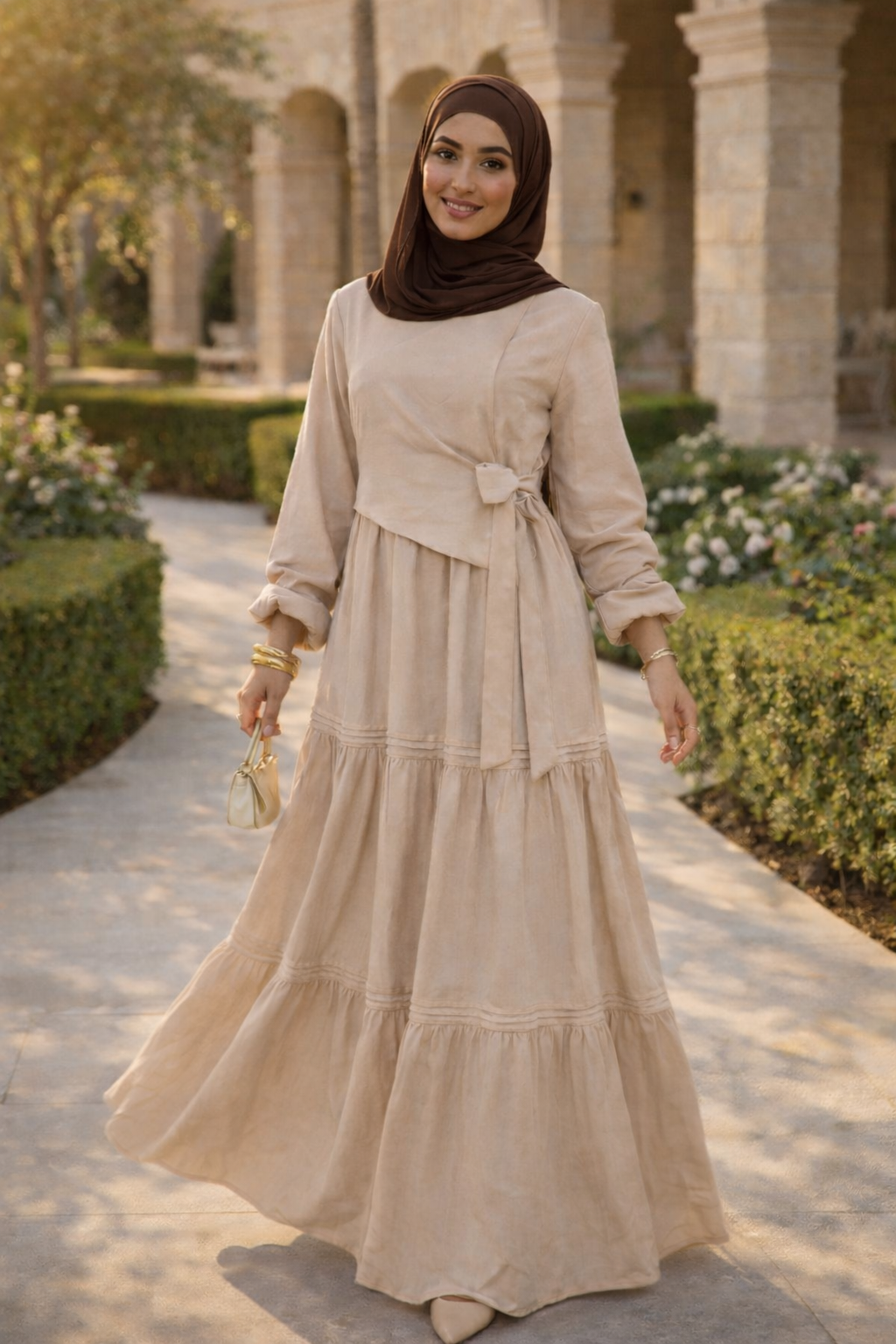 Layal Dress | Ruffled Women Dress