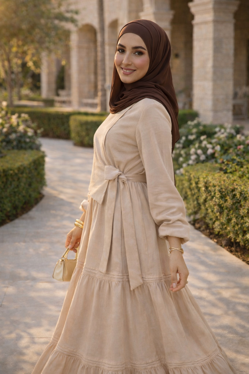 Layal Dress | Ruffled Women Dress